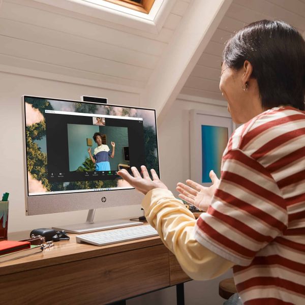 HP Pavilion 24-ca1220nd AMD Ryzen™ 7 60,5 cm (23.8") 1920 x 1080 Pixels 16 GB DDR4-SDRAM 512 GB SSD Alles-in-één-pc Windows 11 Home Wi-Fi 6 (802.11ax) Wit (667H7EA#ABH)