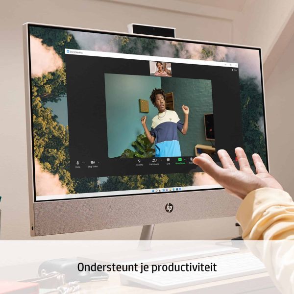 HP Pavilion 24-ca1220nd AMD Ryzen™ 7 60,5 cm (23.8") 1920 x 1080 Pixels 16 GB DDR4-SDRAM 512 GB SSD Alles-in-één-pc Windows 11 Home Wi-Fi 6 (802.11ax) Wit (667H7EA#ABH)