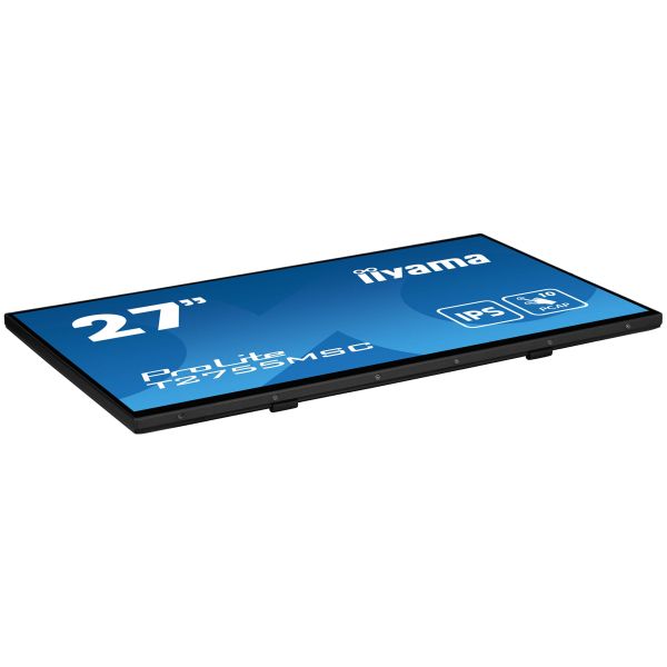 iiyama ProLite T2755MSC-B1 computer monitor 68,6 cm (27") 1920 x 1080 Pixels Full HD LED Touchscreen Tafelblad Zwart (T2755MSC-B1)