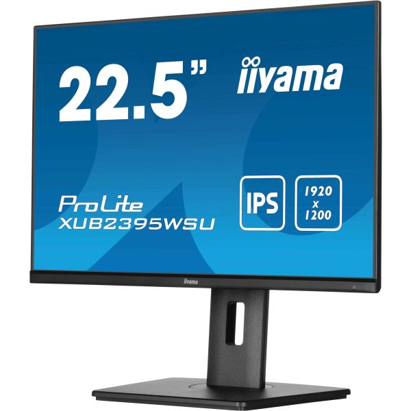 iiyama ProLite XUB2395WSU-B5 computer monitor 57,1 cm (22.5") 1920 x 1200 Pixels WUXGA LCD Zwart (XUB2395WSU-B5) iiyama ProLite XUB2395WSU-B5 computer monitor 57,1 cm (22.5") 1920 x 1200 Pixels WUXGA LCD Zwart (XUB2395WSU-B5)