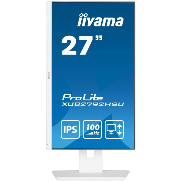 iiyama ProLite XUB2792HSU-W6 LED display 68,6 cm (27") 1920 x 1080 Pixels Full HD Wit (XUB2792HSU-W6)