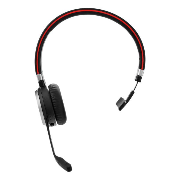 Jabra Evolve 65 UC Mono Headset Bedraad en draadloos Hoofdband Kantoor/callcenter Micro-USB Bluetooth Zwart (6593-829-409)
