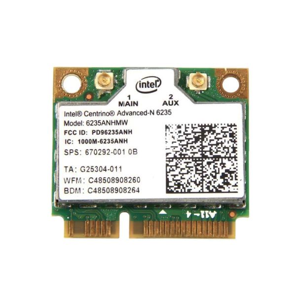 HP SPS-WLAN 802.11a/b/g/n 2x2 WiFi Module (670292-001)