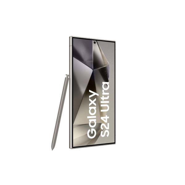 Samsung Galaxy S24 Ultra 17,3 cm (6.8") Dual SIM 5G USB Type-C 12 GB 256 GB 5000 mAh Grijs, Titanium (SM-S928BZTGEUB)