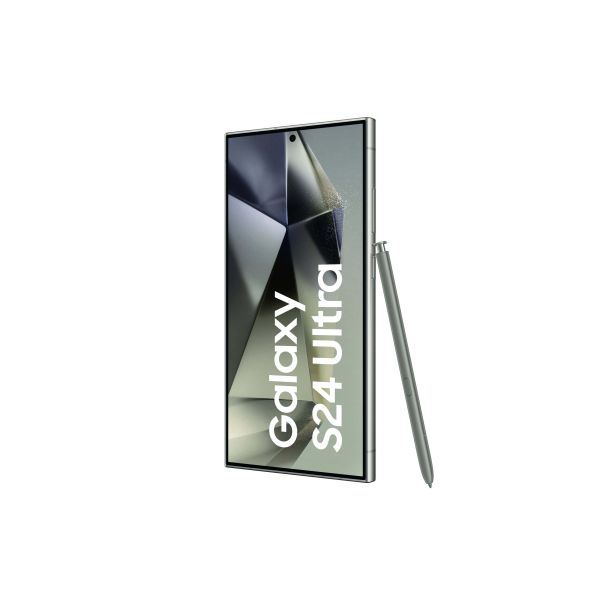 Samsung Galaxy S24 Ultra 17,3 cm (6.8") Dual SIM 5G USB Type-C 12 GB 256 GB 5000 mAh Grijs, Titanium (SM-S928BZTGEUB)