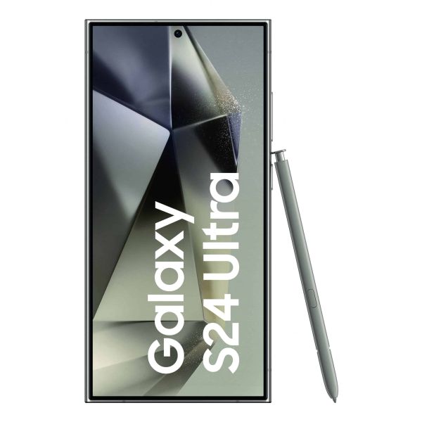 Samsung Galaxy S24 Ultra 17,3 cm (6.8") Dual SIM 5G USB Type-C 12 GB 256 GB 5000 mAh Grijs, Titanium (SM-S928BZTGEUB)