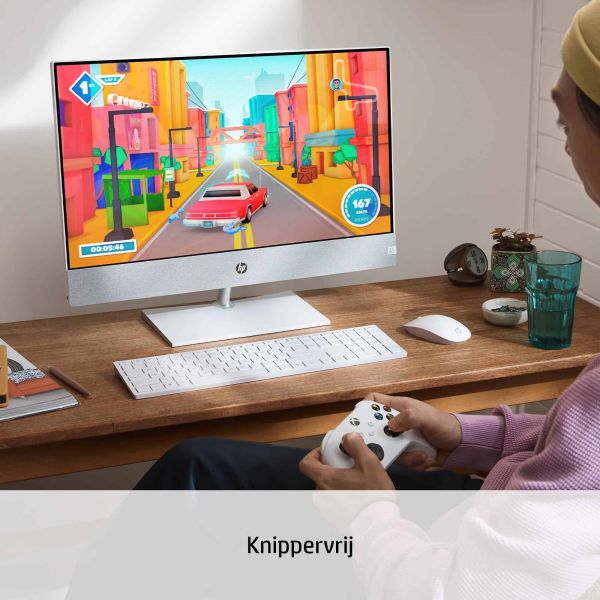 HP Pavilion 27-ca1952nd Intel® Core™ i5 68,6 cm (27") 1920 x 1080 Pixels 8 GB DDR4-SDRAM 1256 GB HDD+SSD Alles-in-één-pc Windows 11 Home Wi-Fi 6 (802.11ax) Wit (679G9EA#ABH)