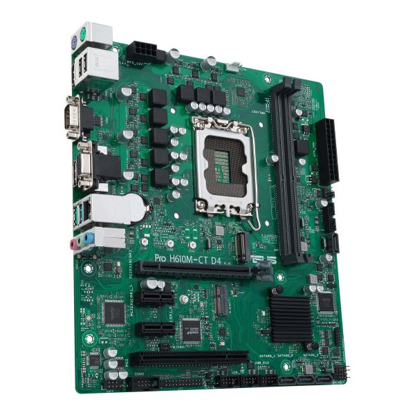 ASUS PRO H610M-CT D4-CSM Intel H610 LGA 1700 micro ATX (90MB1A40-M0EAYC)