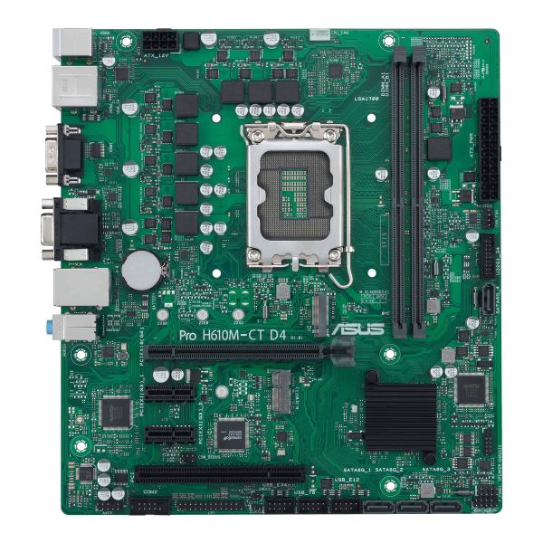 ASUS PRO H610M-CT D4-CSM Intel H610 LGA 1700 micro ATX (90MB1A40-M0EAYC)