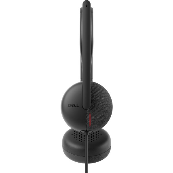 DELL WH3024 Headset Bedraad Hoofdband Oproepen/muziek USB Type-C Zwart (WH3024-DWW)