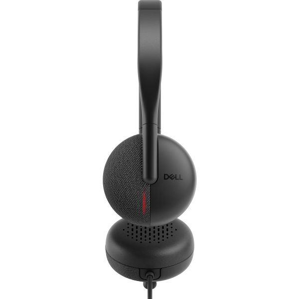 DELL WH3024 Headset Bedraad Hoofdband Oproepen/muziek USB Type-C Zwart (WH3024-DWW)
