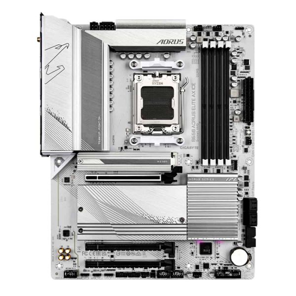 AORUS B650 ELITE AX ICE moederbord AMD B650 Socket AM5 ATX (B650 AORUS ELITE AX ICE)