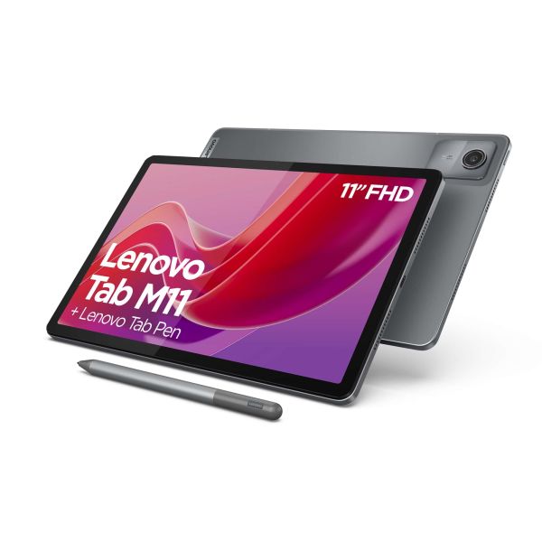 Lenovo Tab M11 128 GB 27,8 cm (10.9") Mediatek 4 GB Wi-Fi 5 (802.11ac) Android 13 Grijs (ZADA0134SE)