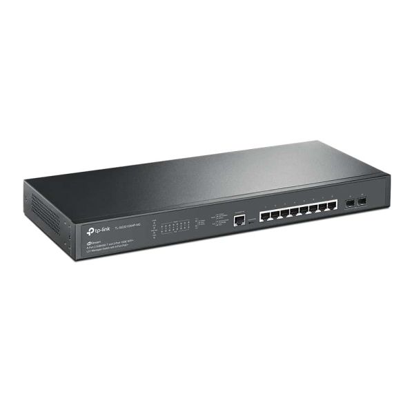 TP-Link TL-SG3210XHP-M2 netwerk-switch Managed L2/L3 2.5G Ethernet (100/1000/2500) Power over Ethernet (PoE) 1U Zwart (SG3210XHP-M2)