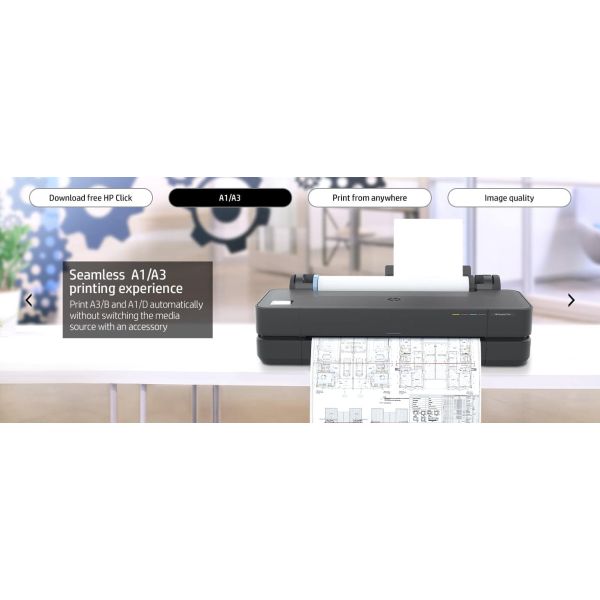 HP Designjet T230 24 inch printer (5HB07A)