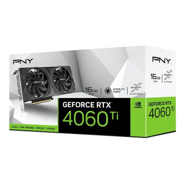PNY GeForce RTX 4060 Ti 16GB VERTO NVIDIA GDDR6 (VCG4060T16DFXPB1-E)