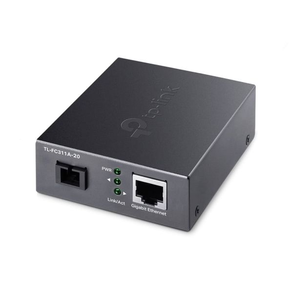 TP-Link TL-FC311A-20 netwerk media converter 1000 Mbit/s Single-mode Zwart (FC311A-20) TP-Link TL-FC311A-20 netwerk media converter 1000 Mbit/s Single-mode Zwart (FC311A-20)
