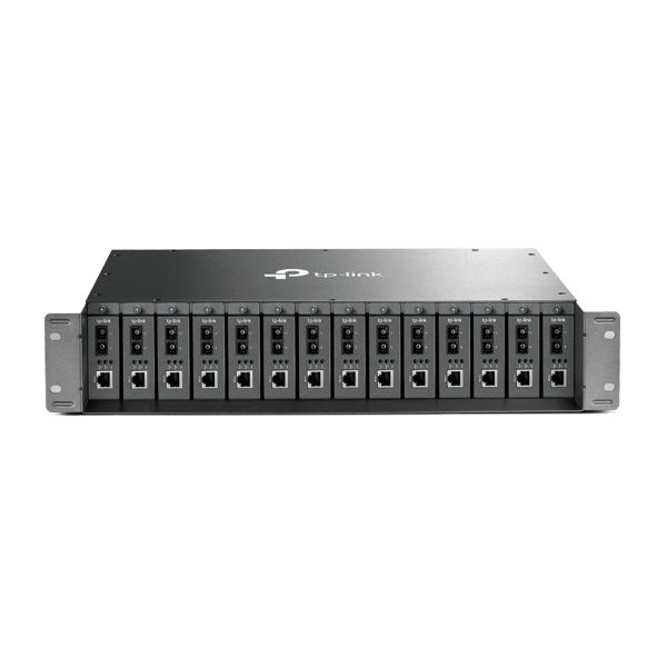 TP-Link TL-MC1400 V3 netwerkchassis 2U (MC1400) TP-Link TL-MC1400 V3 netwerkchassis 2U (MC1400)
