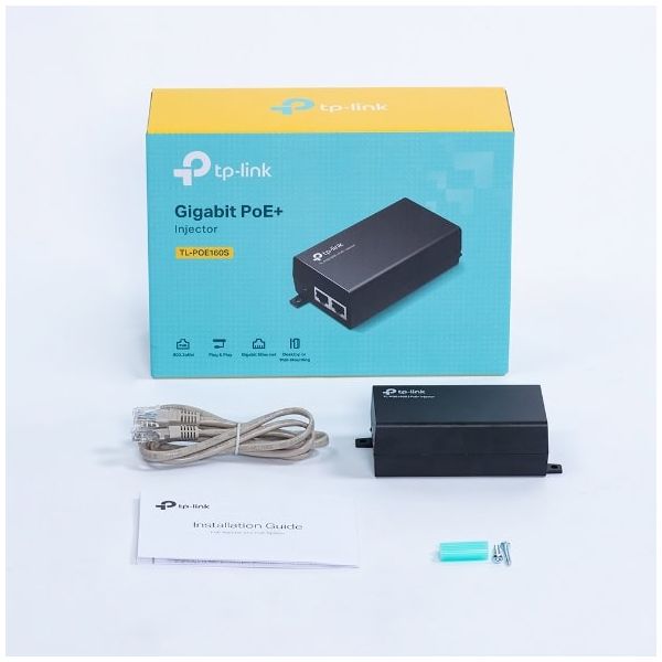 TP-Link TL-POE160S PoE adapter & injector Gigabit Ethernet (POE160S)