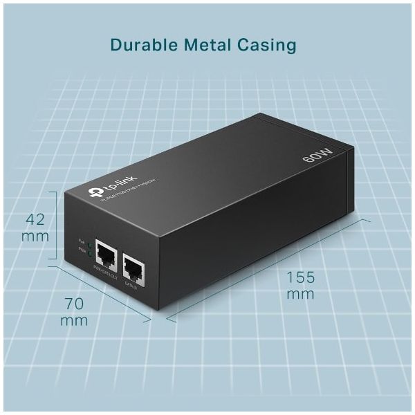TP-Link TL-POE170S PoE adapter & injector Gigabit Ethernet (POE170S)