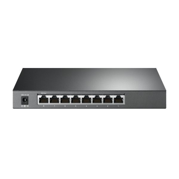 TP-Link TL-SG2008 Managed L2 Gigabit Ethernet (10/100/1000) Zwart (SG2008)