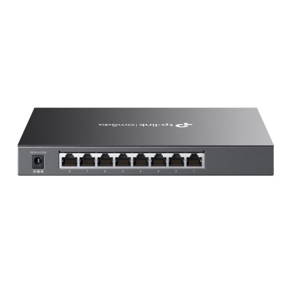 TP-Link Omada TL-SG2008P Managed L2/L2+ Gigabit Ethernet (10/100/1000) Power over Ethernet (PoE) Zwart (SG2008P)