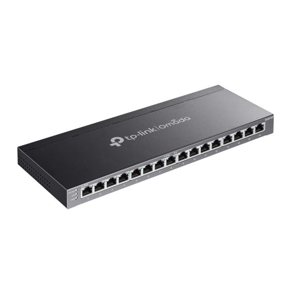 TP-Link Omada SG2016P netwerk-switch Managed L2/L2+ Gigabit Ethernet (10/100/1000) Power over Ethernet (PoE) Zwart (SG2016P)