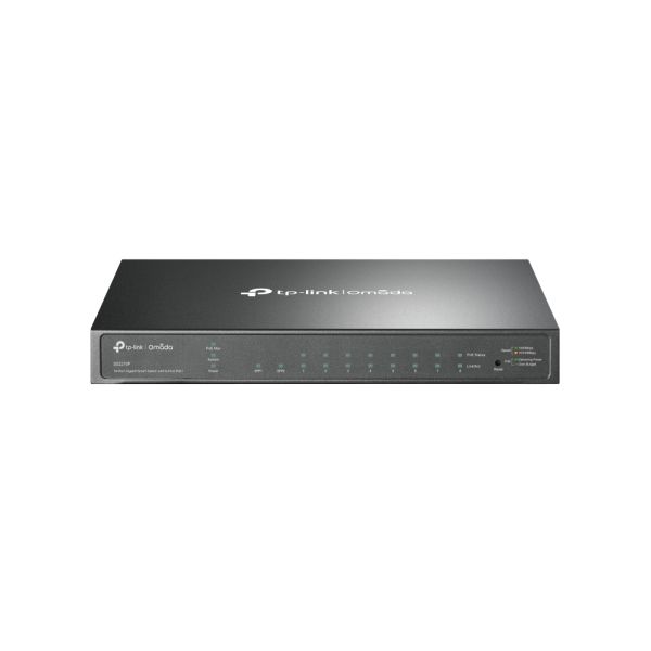 TP-Link Omada SG2210P netwerk-switch Managed L2/L2+ Gigabit Ethernet (10/100/1000) Power over Ethernet (PoE) Zwart (SG2210P)