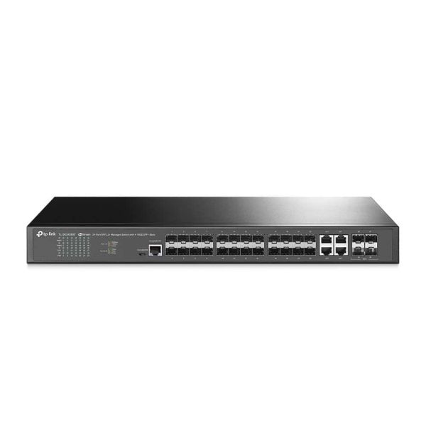 TP-Link TL-SG3428XF netwerk-switch Managed L2+ 1U Zwart (SG3428XF)