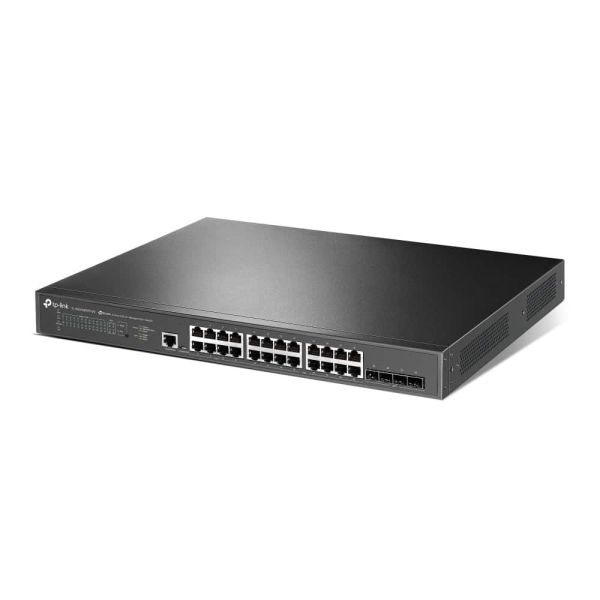 TP-Link TL-SG3428XPP-M2 netwerk-switch Managed L2+ 2.5G Ethernet (100/1000/2500) Power over Ethernet (PoE) 1U Zwart (SG3428XPP-M2)