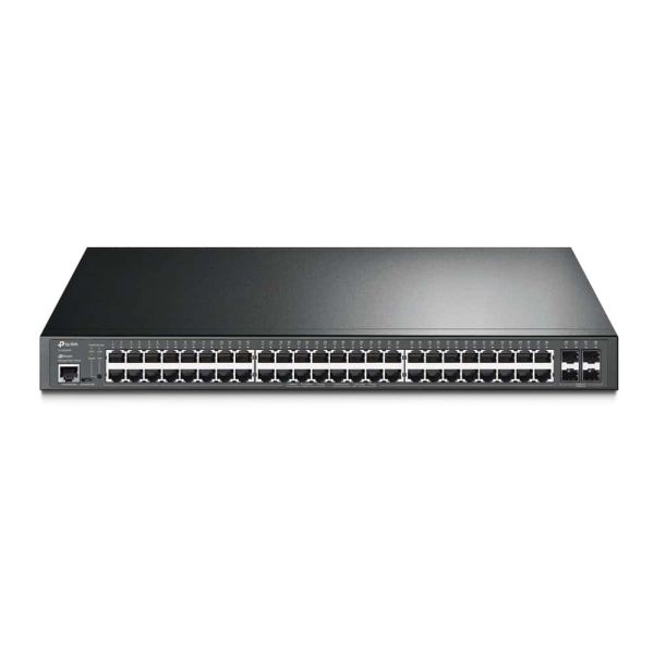 TP-Link TL-SG3452P netwerk-switch Managed L2/L3 Gigabit Ethernet (10/100/1000) Power over Ethernet (PoE) 1U Zwart (SG3452P) TP-Link TL-SG3452P netwerk-switch Managed L2/L3 Gigabit Ethernet (10/100/1000) Power over Ethernet (PoE) 1U Zwart (SG3452P)