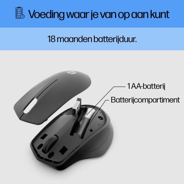 HP 280 Silent Wireless Mouse (19U64AA)