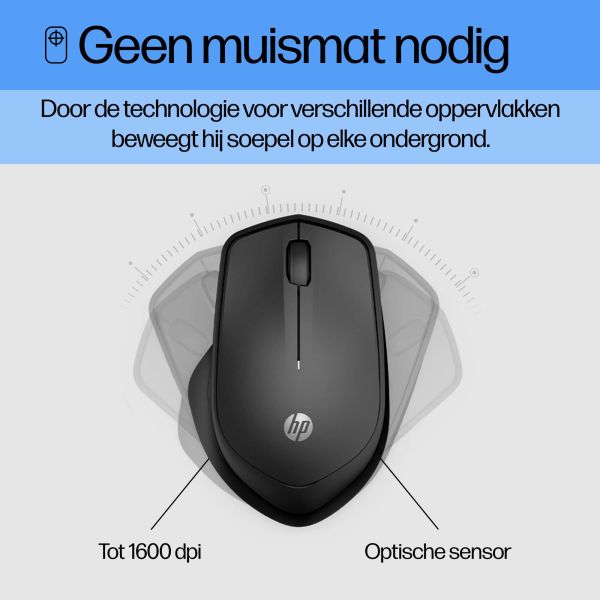 HP 280 Silent Wireless Mouse (19U64AA)
