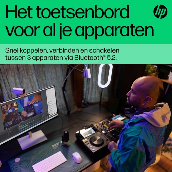 HP 350 Compact Multi-Device Bluetooth Keyboard (692T0AA#ABB)