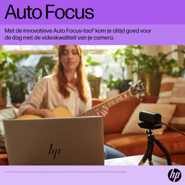 HP 965 4K webcam voor streaming (695J5AA)