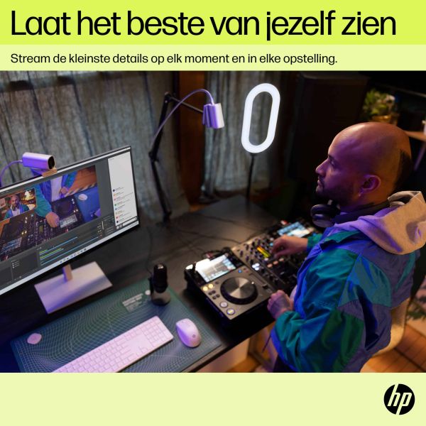 HP 960 4K Streaming Webcam (695J6AA#ABB)