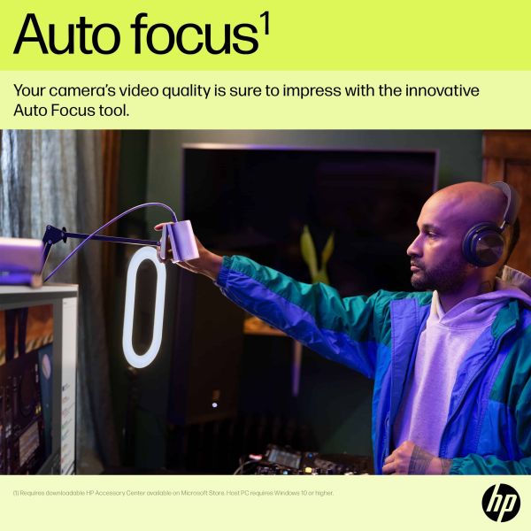 HP 960 4K Streaming Webcam (695J6AA#ABB)