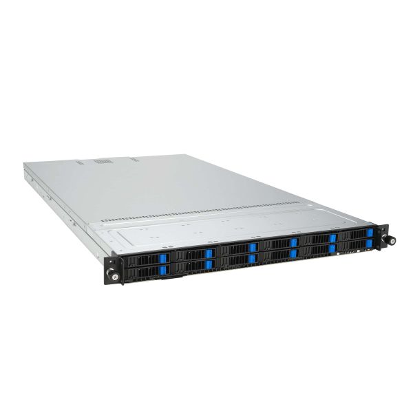 ASUS RS700A-E12-RS12U Socket SP5 Rack (1U) Zwart, Staal (90SF02D1-M006Z0)