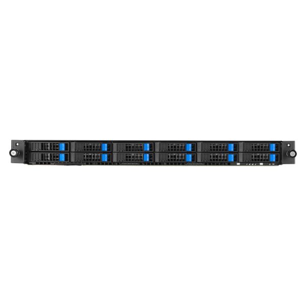 ASUS RS700A-E12-RS12U Socket SP5 Rack (1U) Zwart, Staal (90SF02D1-M006Z0)