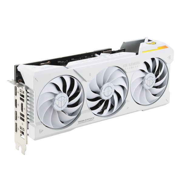 ASUS TUF Gaming TUF-RTX4070TIS-O16G-WHITE-GAMING NVIDIA GeForce RTX 4070 Ti SUPER 16 GB GDDR6X (90YV0KF2-M0NA00)