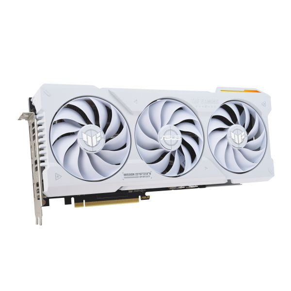ASUS TUF Gaming TUF-RTX4070TIS-O16G-WHITE-GAMING NVIDIA GeForce RTX 4070 Ti SUPER 16 GB GDDR6X (90YV0KF2-M0NA00)