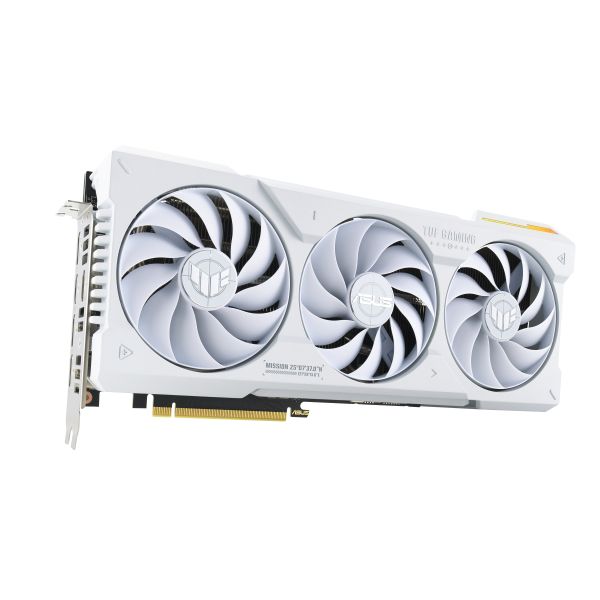 ASUS TUF Gaming TUF-RTX4070TIS-O16G-WHITE-GAMING NVIDIA GeForce RTX 4070 Ti SUPER 16 GB GDDR6X (90YV0KF2-M0NA00)