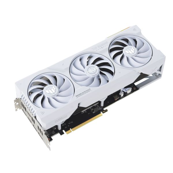 ASUS TUF Gaming TUF-RTX4070TIS-O16G-WHITE-GAMING NVIDIA GeForce RTX 4070 Ti SUPER 16 GB GDDR6X (90YV0KF2-M0NA00)
