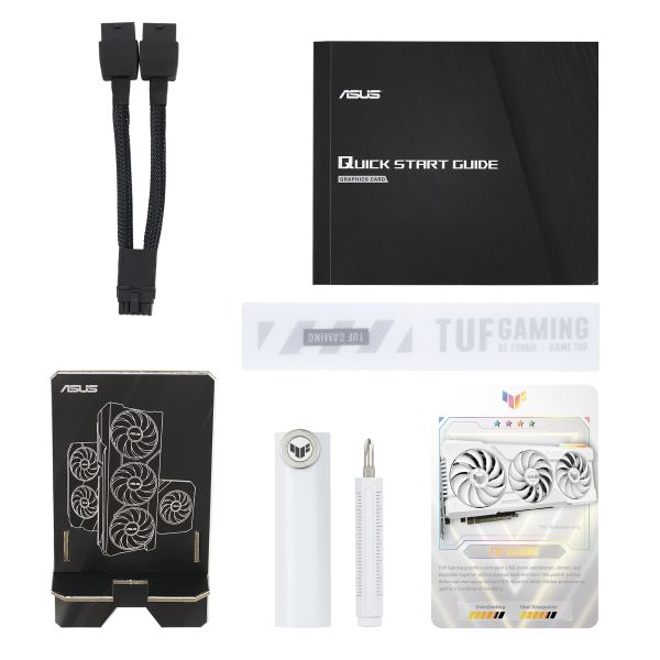 ASUS TUF Gaming TUF-RTX4070TIS-O16G-WHITE-GAMING NVIDIA GeForce RTX 4070 Ti SUPER 16 GB GDDR6X (90YV0KF2-M0NA00)