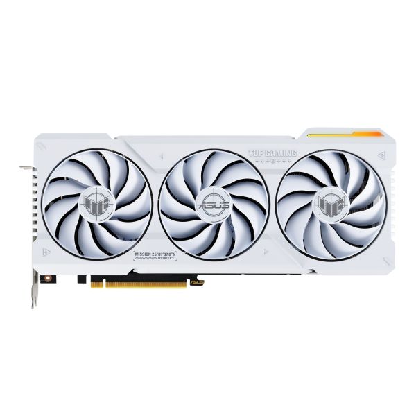 ASUS TUF Gaming TUF-RTX4070TIS-O16G-WHITE-GAMING NVIDIA GeForce RTX 4070 Ti SUPER 16 GB GDDR6X (90YV0KF2-M0NA00) ASUS TUF Gaming TUF-RTX4070TIS-O16G-WHITE-GAMING NVIDIA GeForce RTX 4070 Ti SUPER 16 GB GDDR6X (90YV0KF2-M0NA00)