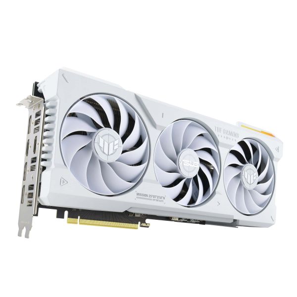 ASUS TUF Gaming TUF-RTX4070TIS-O16G-WHITE-GAMING NVIDIA GeForce RTX 4070 Ti SUPER 16 GB GDDR6X (90YV0KF2-M0NA00)