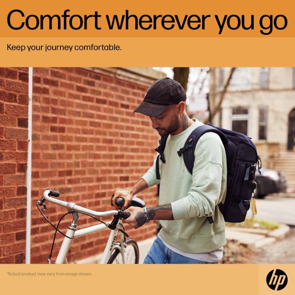 HP Travel 15,6 blauwe laptopbackpack, 25 liter (6B8U5AA)