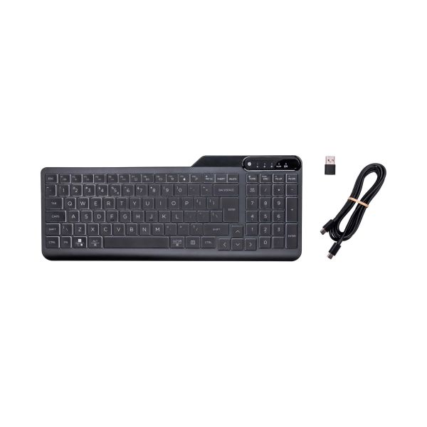 HP 400 backlit toetsenbord met kabel (7N7C0AA#ABB)
