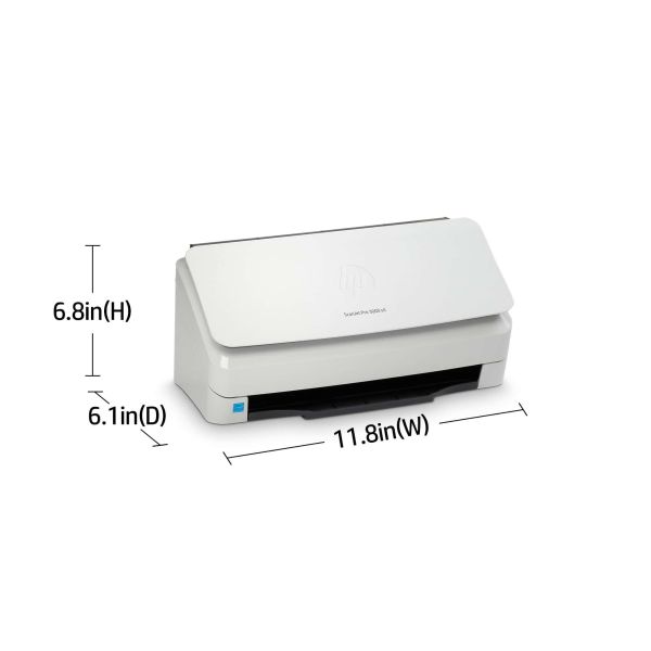 HP Scanjet Pro 3000 s4 Paginascanner 600 x 600 DPI A4 Zwart, Wit (6FW07A)