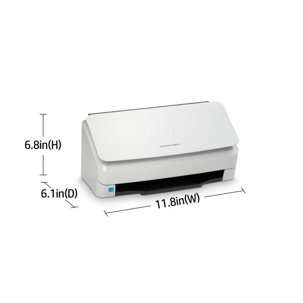 HP Scanjet Pro 3000 s4 Paginascanner 600 x 600 DPI A4 Zwart, Wit (6FW07A)